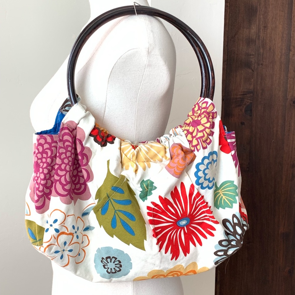 Floral Purse- Handmade Fall Colors